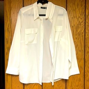 Apt 9 white long sleeve shirt